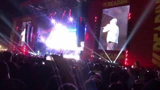 Reading festival 2017   EMINEM FUK TRUMP LIVE!