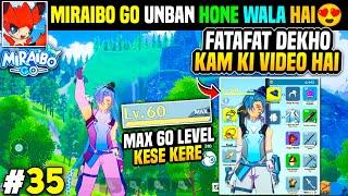 MIRAIBO GO UNBAN GOOD NEWS MAX 60 LEVEL TIPS&TRICKS (PALWROLD)