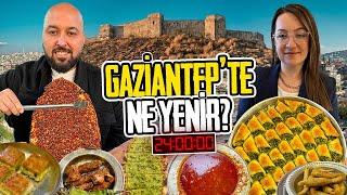 GAZİANTEP’TE 1 GÜNDE NE YENİR?