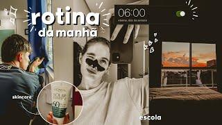 ROTINA DA MANHÃ 6AM | estudando 