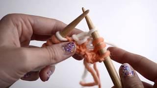 How to knit the fleur de lis pattern | WE ARE KNITTERS