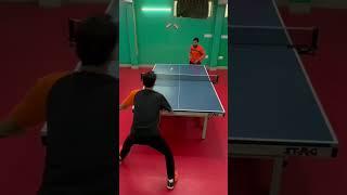 When you forget you changed inverted rubber to pimples. Timeout Club Table Tennis Academy Lucknow