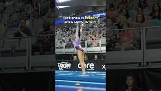 She won with a fall  | #gymnastics #simonebiles #vault #fail