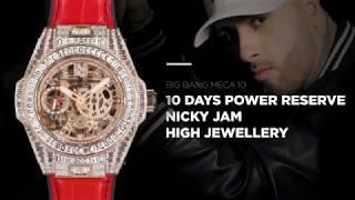 Hublot Big Bang Meca 10 Nicky Jam 腕錶記者會