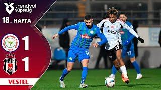 Gedson Fernandes attığı golü | Rizespor vs Beşiktaş 1-1 Maç Özeti | Trendyol Süper Lig 2024/25