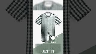Buy Men's Shirts 100% Cotton Summer Plaid Shirts Men Casual P... exclusively at @lestyleparfaitkenya
