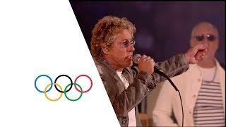 The Who London 2012 Performance | Extinguishing the Olympic Flame