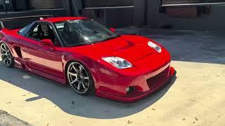 1991 ACURA NSX 6 SPEED - ROUTE KS Widebody - Feature Video - In Car Driving ( Available for sale )