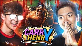 CETTE VIDÉO EST UN CARNAGE  (LoL ft. Hans Sama) - CARRY TON HENRY