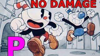 Cuphead: Pacifist No Damage Speedrun (All Run and Gun No Damage)