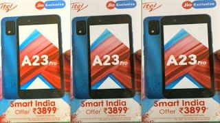 itel A23 Pro - itel aur Jio ke Saath just for smart India offer Rs. 3,899 #shorts