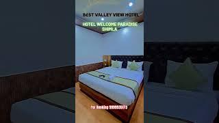 Best view hotel in Shimla welcome paradise shimla 9999935173 #roompackage #premiumroom #beststay