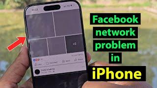 Facebook not connecting to internet on iphone