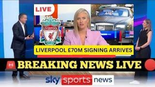 SKY SPORTS CONFIRMS: LIVERPOOL COMPLETE £70M STRIKER DEAL – MEDICAL UNDERWAY!