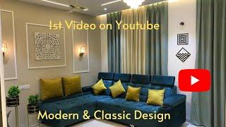 Modern & Classic | 2BHK Interior Design | Interior design ideas | Pride World City | Pune