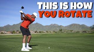 How to ROTATE In YOUR GOLF SWING | The Only Video You Need ️️‍️