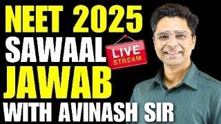 NEET 2025 Expected Cutoff || College / Counselling Related Doubt Clearing Session With Avinash Sir 