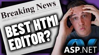 Build a real BLOG web-app in ASP.NET Core - Using a HTML Editor