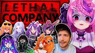 LETHAL COMPANY ft. Connor, Buffpup, AiCandii, Michi, Arielle, Melody, Shiabun & Heavenly