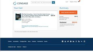 Cengage MindTap Digital Platform Purchase Instructions (w/o Access Code) - updated for 2021