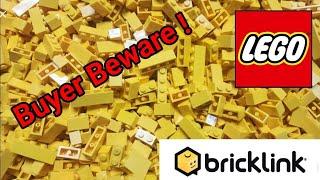 Beware When Buying Parts on Bricklink !