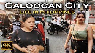 A Lovely Walk at Langit Road | Prettiest in Caloocan City Philippines [4K] 