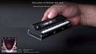 ROLAND STRINGS RS-202 - Handmade Miniature 1/6 scale.