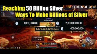 Black Desert Mobile How To Make Billions of Silver & Reaching 50 Billion