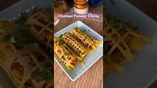 Chataai Paneer Chilla! This is a fun way to make a regular dish. When are you making it?