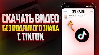 Как Скачать Видео с TikTok Без Водянного Знака? Лучший Способ (2024)