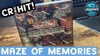 YuGiOh Maze of Memories Booster Box Opening | Collector Rare PULL! | Gate Guardian Support!