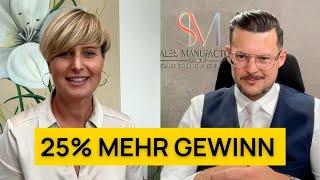 25% mehr Gewinn durch effektives Verkaufscoaching (Kundeninterview mit Ina Jahnel)