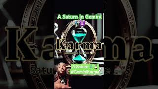 A Genie Saturn: Gemini Karma #numerology  #astrology #neurodivergent