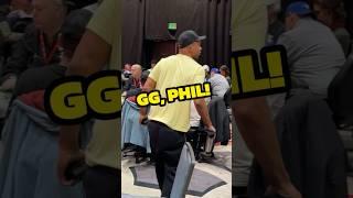 Phil Ivey busts the 2024 WSOP Main Event.