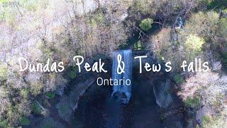 [4K] DUNDAS PEAK & TEW'S FALLS | HAMILTON | ONTARIO | CANADA