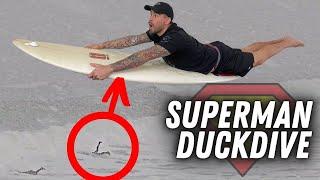 NEW DUCK-DIVE TECHNIQUE - Easily Get Past Big Waves