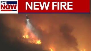 California fires: NEW Auto Fire erupts in Ventura County