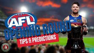 AFL 2025: Opening Round - Tips & Predictions!