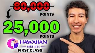 How to Book Hawaiian Airlines First Class with Points (Step-by-Step Guide)