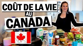 VIVRE AU QUÉBEC / CANADA en 2025, COMBIEN ça COÛTE ? (courses, loyer transport ...) 