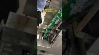 Fully automatic puffed food popcorn rice cake packaging machine