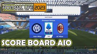 Efootball Life 2023 New Score Board AIO | Teguh Tanker