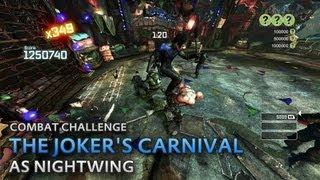 Batman: Arkham City - The Joker's Carnival [as Nightwing] - Combat Challenge