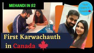 We celebrated first Karwachauth in Canada | Indian festivals in Canada | Indians in Toronto