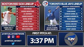 VJN | Toronto Blue Jays 2020 Home Opener (BOS@TOR, March 26th, 2020)