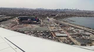 Southwest Airlines landing at Laguardia Airport (LGA)