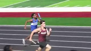 Marc-Anthony Stiff (freshman) 3rd Leg Sprint Medley Relay Armwood High School