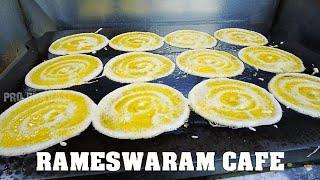 RAMESHWARAM Cafe | Preparation of GHEE PODI DOSA and IDLI | IndiraNagar | Bangalore