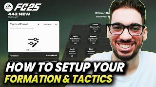 HOW CUSTOM TACTICS & FORMATIONS WORK IN FC 25 ULTIMATE TEAM - FULL TUTORIAL