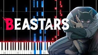 Kaibutsu | BEASTARS S2 OP PIANO TUTORIAL(Sheet in the description)